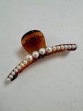 Clip para el Cabello con Perlas Unidad 11.5cms