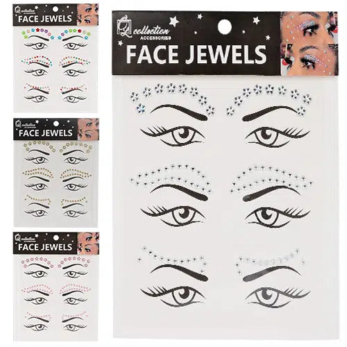 Gemas Faciales Blister Varios Dise&ntilde;os disponibles