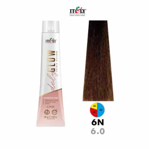 Itely Delyglow Tinte Sin Amonia 6N Tinte Sin Amonia Rubio Obscuro 100ml