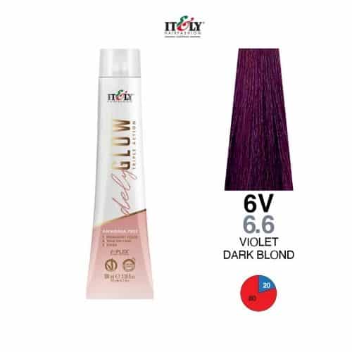 Itely Delyglow 6V 100ml Rubio Obscuro Violeta (6.6)