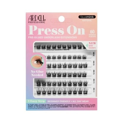 Ardell Press On FauxMink Natural 60 Clusters