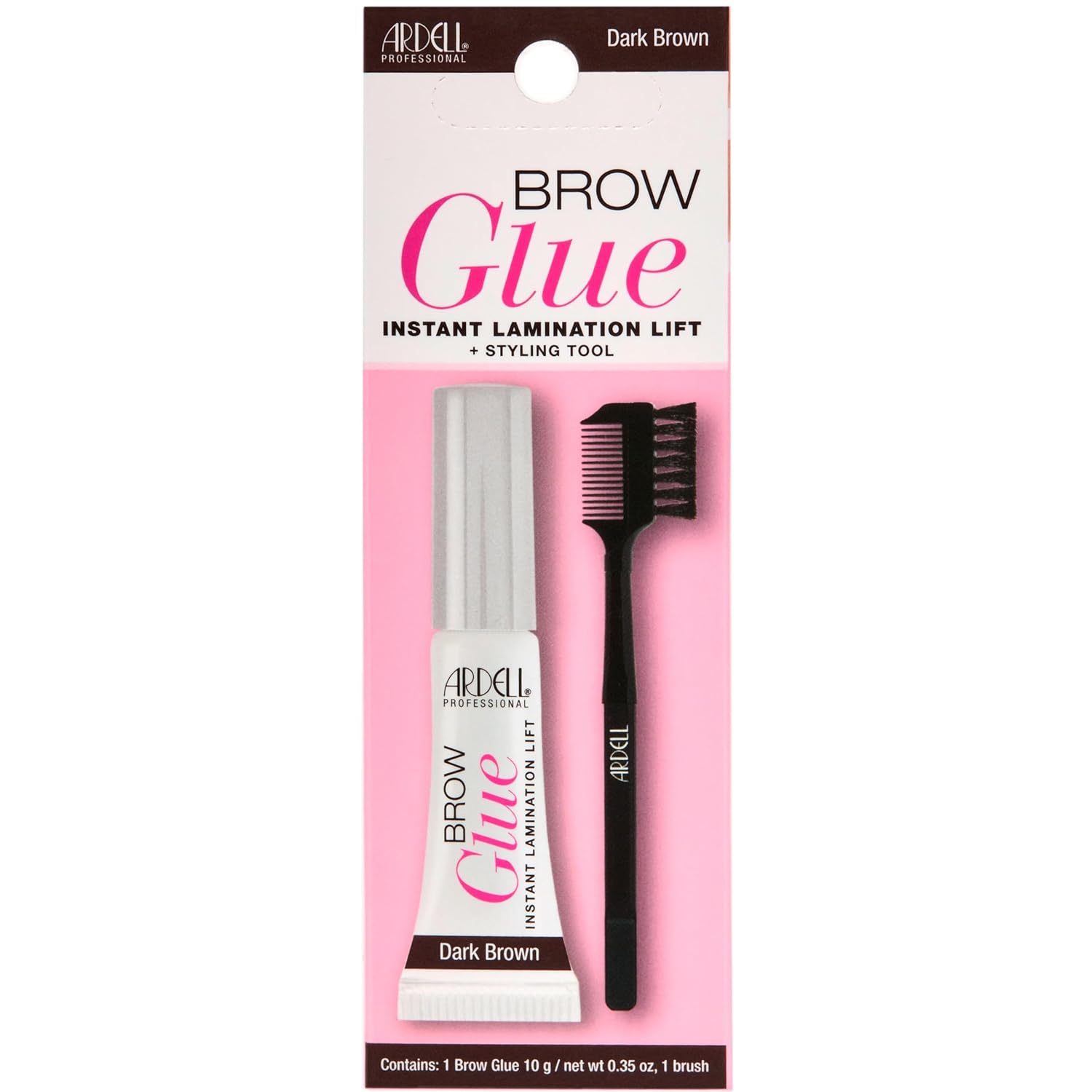 Ardell Gel Para Cejas Cafe obscuro Efecto Laminado
