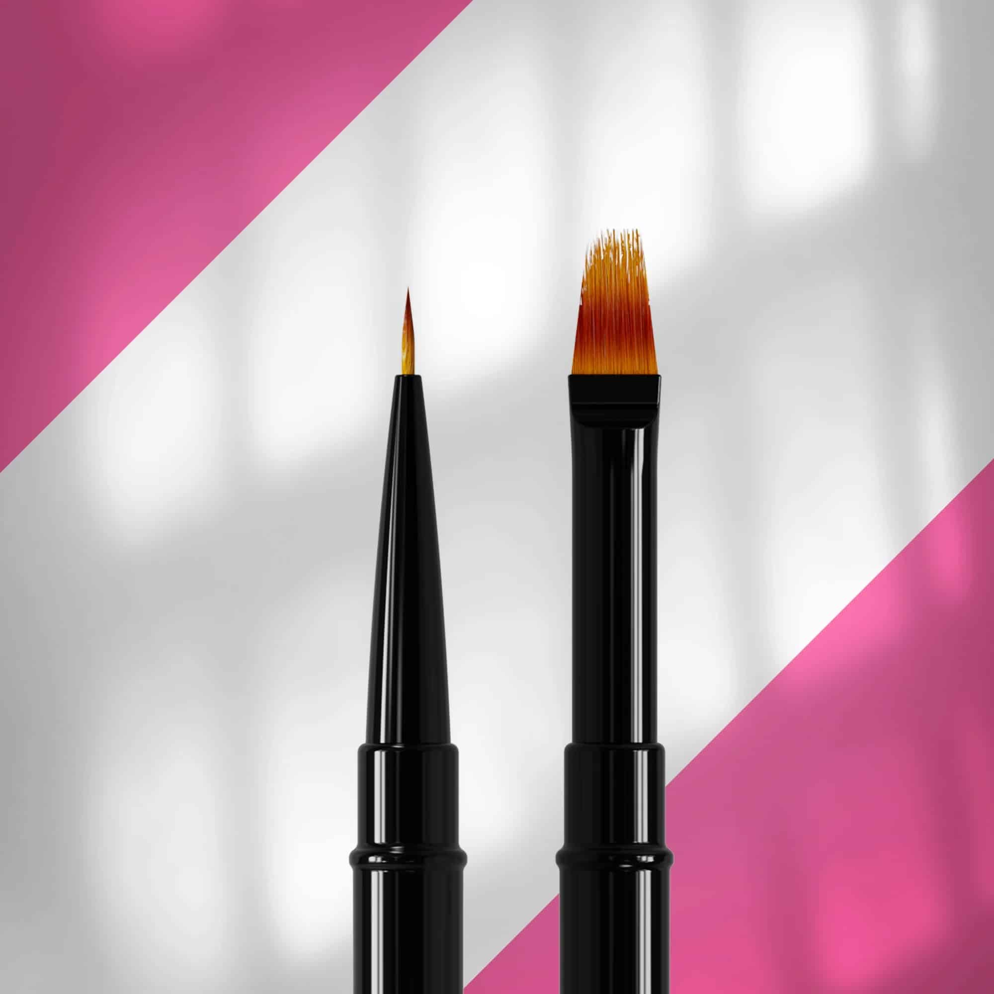 Staleks Pincel Doble Punta Expert Liner 7mm para Gel