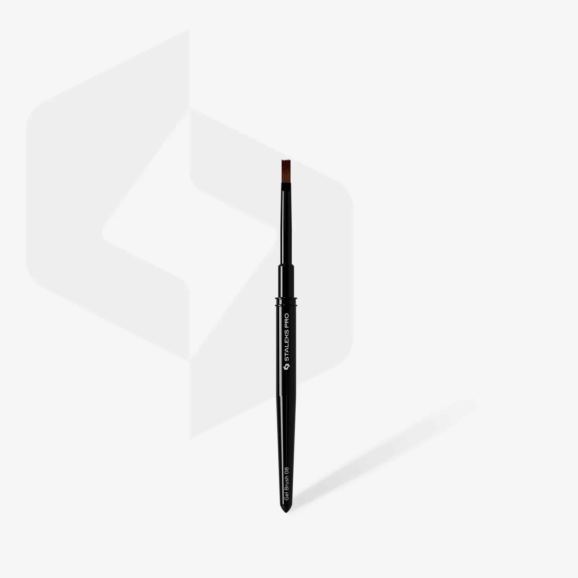 Staleks Pincel Plano Para Gel 6mm/10mm