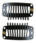 Broches para Extensiones Negro Unidad