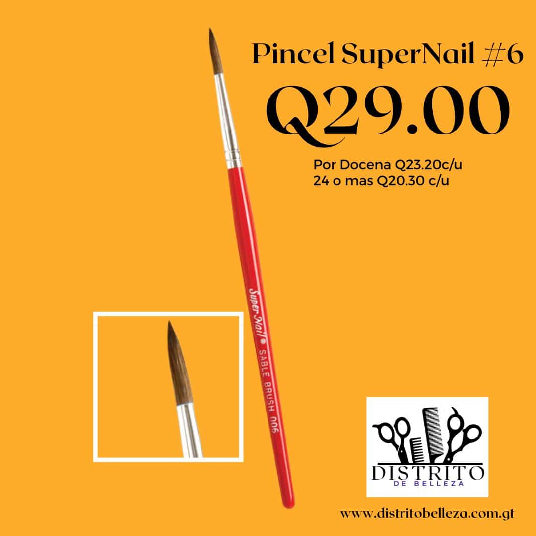 SuperNail Pincel #6