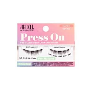 Ardell Naked Natural  Pre Mapeadas Press On 10 Piezas