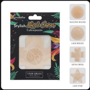 Cubre Pezon Stylish Varios Dise&ntilde;os Disponibles