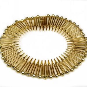 Diadema Zig Zag Dorada o Plateada Unidad