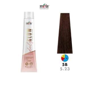 Itely DelyGlow Tinte Sin Amonia 5B 100ml Casta&ntilde;o Claro Beige (5.23)