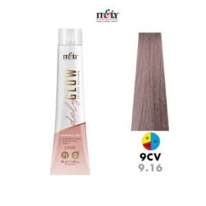 Itely Delyglow Tinte sin Amonia 9CV 100ml Rubio Clarisimo Violeta (9.16)